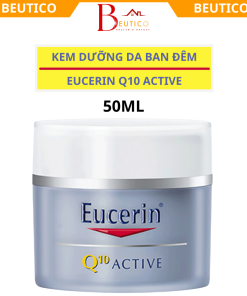 Kem Dưỡng Ẩm Da Mặt Chống Lão Hóa Ban Đêm Eucerin Q10 Active Night Cream 50ml