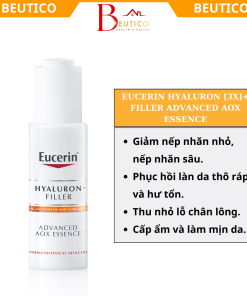 Tinh Chất Serum Chống Lão Hóa Giảm Nếp Nhăn Thu Nhỏ Lỗ Chân Lông Eucerin Hyaluron [3X]+ Filler Advanced AOX Essence 30ML